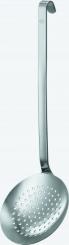 Haken Schaumlöffel flach, grob gelocht, Ø 12 cm 