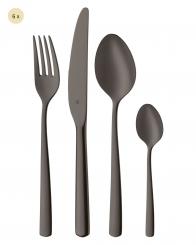 Boston Besteck-Set, Dark Passion, 24-teilig, Cromargan® 