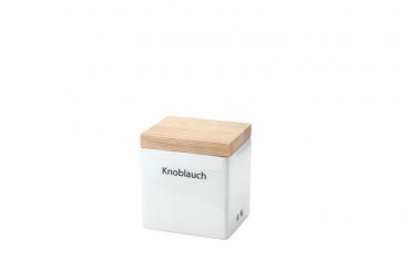Vorratsdose Keramik, weiß 