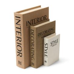 Decoratives 3-er Buchset 