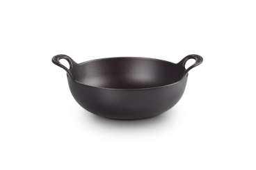 Balti Dish aus Gusseisen, schwarz 