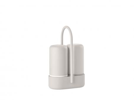 Salz-Pfefferset grau Singles 6,5x3x9cm 