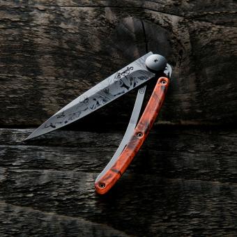 Deejo 37g Orange Camo / Pirsch 