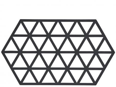 Topfuntersetzer black triangle, 24 x 14cm 
