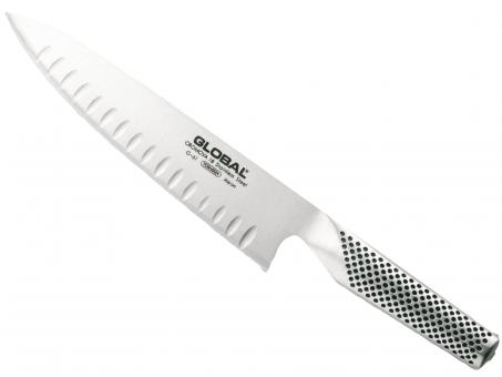 Global G-77, Kochmesser mit Kullenschliff, 20 cm 