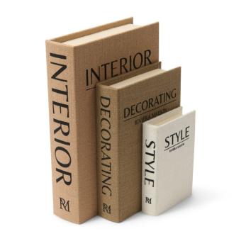 Decoratives 3-er Buchset 