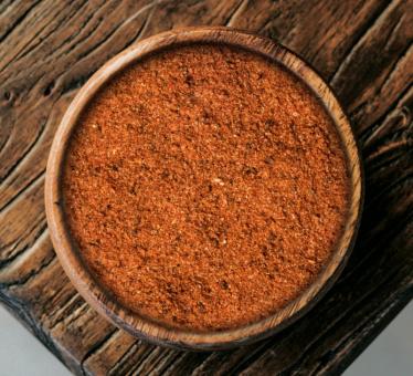 Barbecue Burn on Fire Rub 
